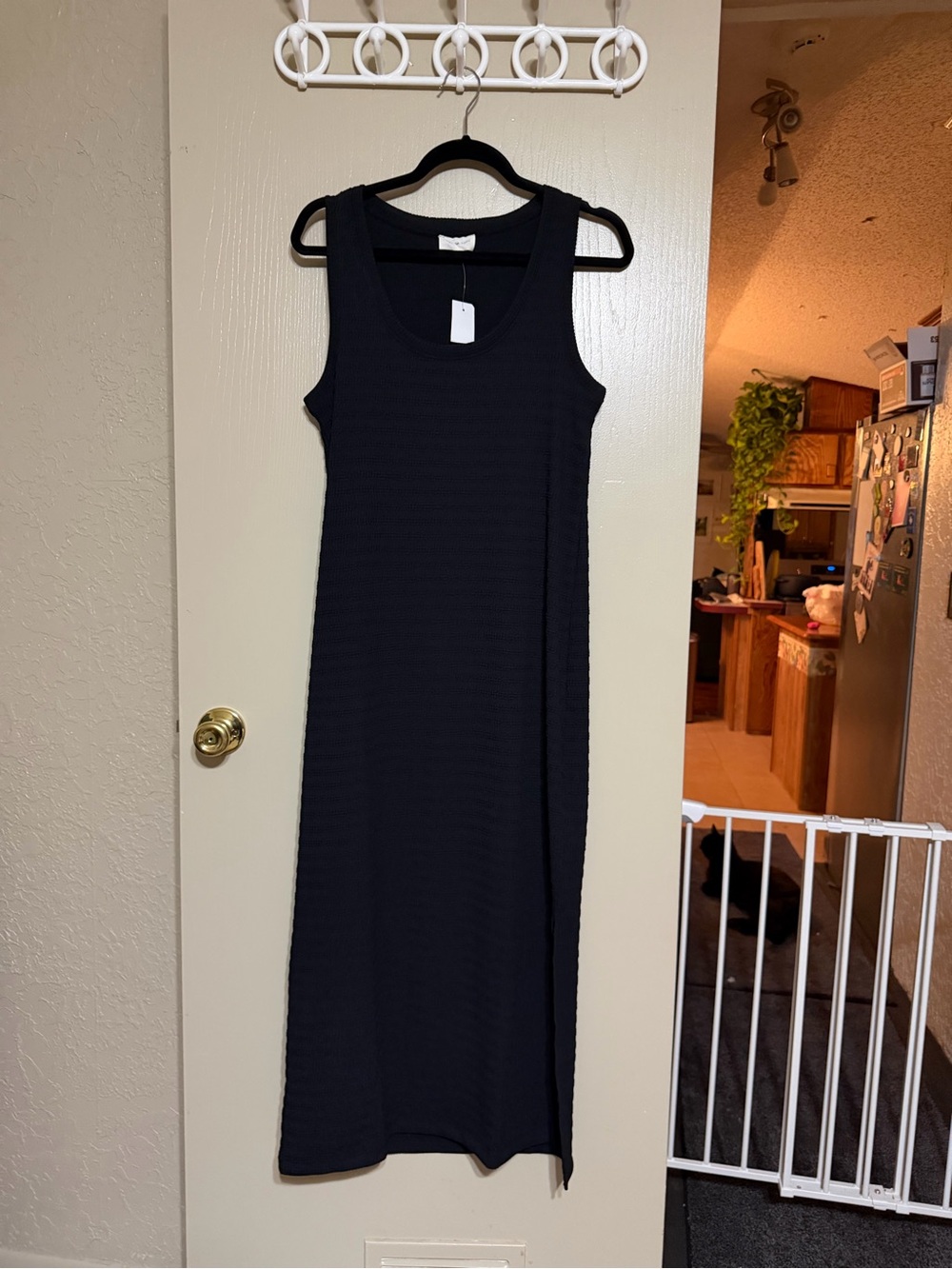 Lou & Grey Black Sleeveless Maxi Tank Dress - The Loft